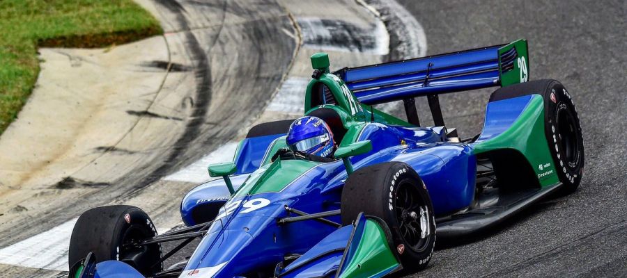Fernando Alonso, subido en el IndyCar de Andretti Autosport Fernando Alonso, subido en el IndyCar de Andretti Autosport