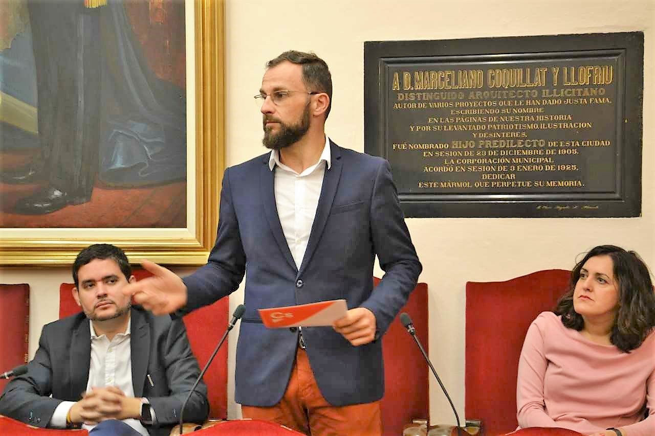 Juan Antonio Sempere, portavoz adjunto de Cs en el Ayuntamiento de Elche Juan Antonio Sempere, portavoz adjunto de Cs en el Ayuntamiento de Elche