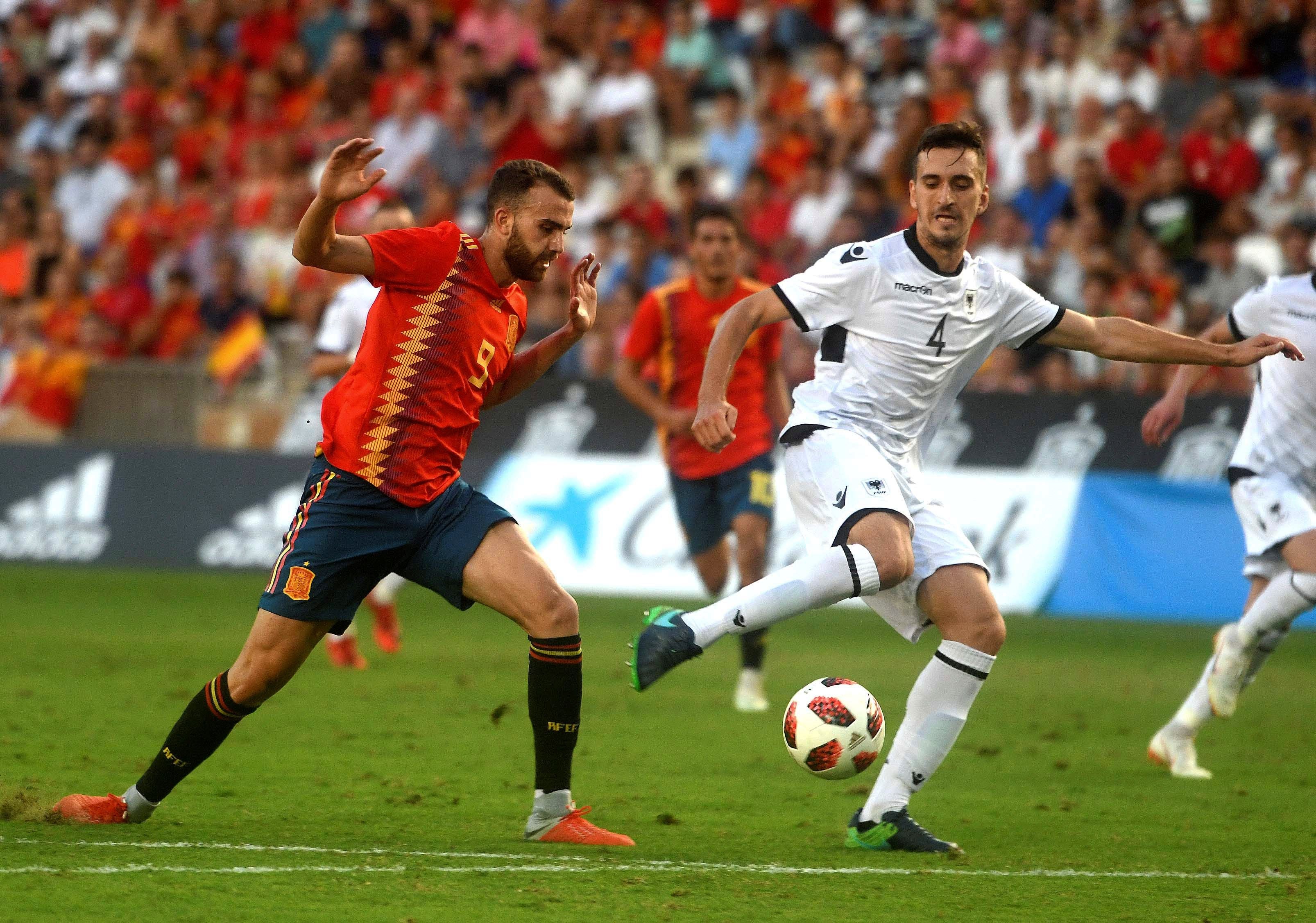 España firma con una goleada ante Albania su clasificación para el Europeo España firma con una goleada ante Albania su clasificación para el Europeo