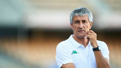 Quique Seti&eacute;n, durante un partido