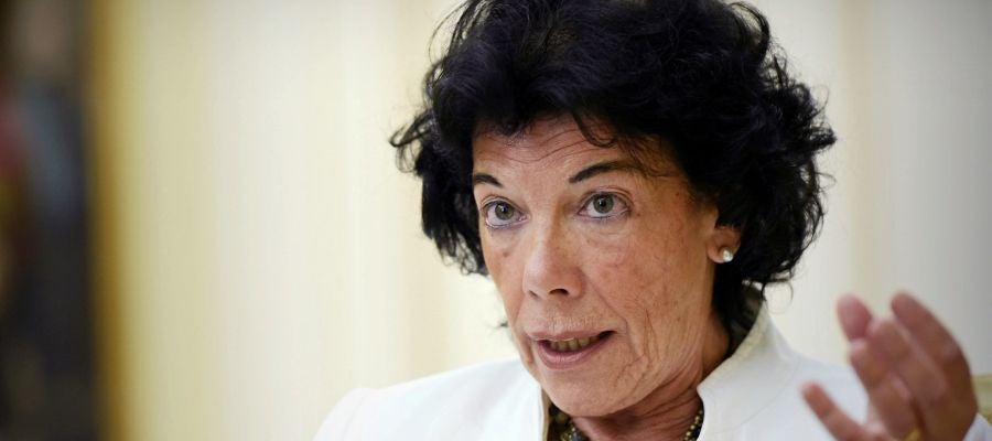 La ministra de Educación y Formación Profesional (FP), Isabel Celaá La ministra de Educación y Formación Profesional (FP), Isabel Celaá