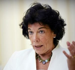 La ministra de Educación y Formación Profesional (FP), Isabel Celaá La ministra de Educación y Formación Profesional (FP), Isabel Celaá