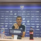 Juan Ramón Muñiz, entrenador del Málaga CF Juan Ramón Muñiz, entrenador del Málaga CF