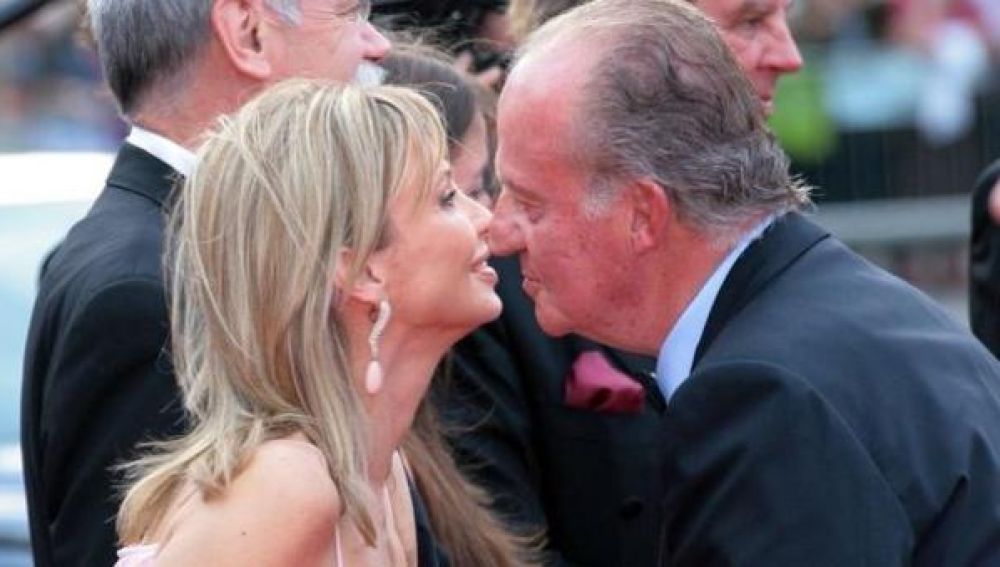 Corinna con el rey Juan Carlos I