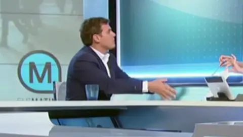 Albert Rivera en TV3 Albert Rivera en TV3