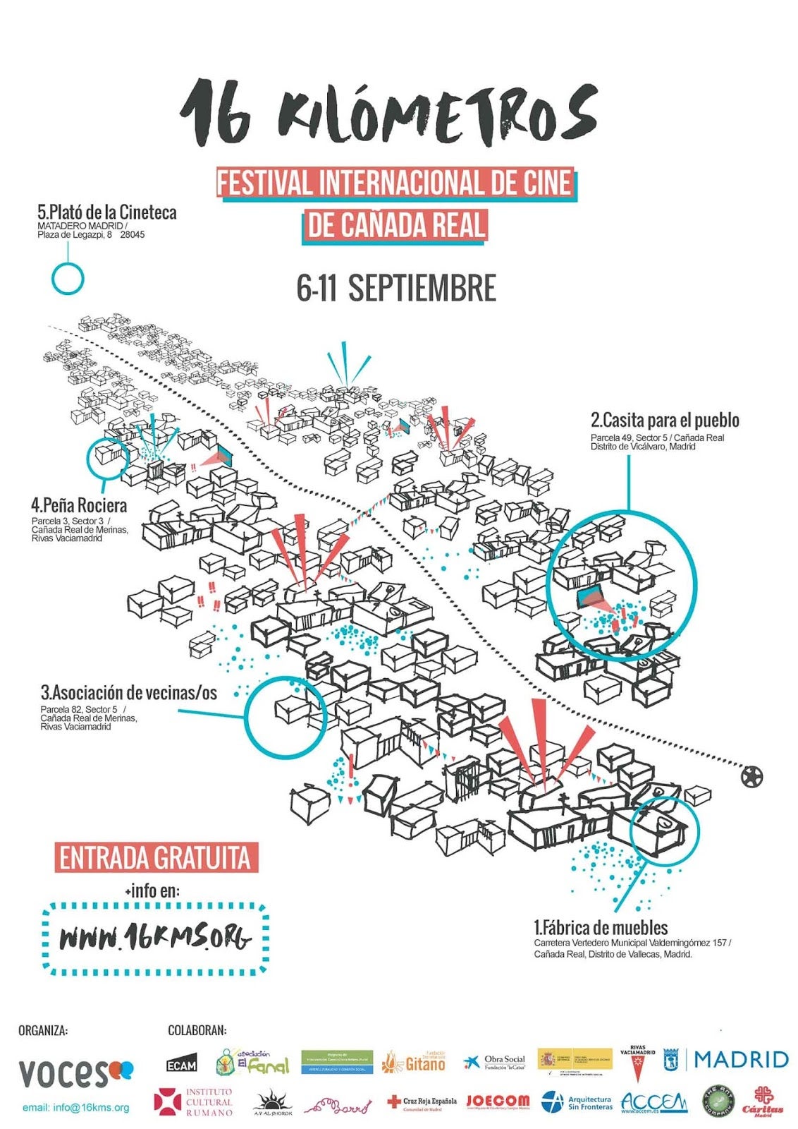 Comienza la 3ª Edición del Festival de Cine de la Cañada Real Comienza la 3ª Edición del Festival de Cine de la Cañada Real