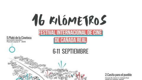 Cartel del Festival de Cine de la Ca&ntilde;ada Real