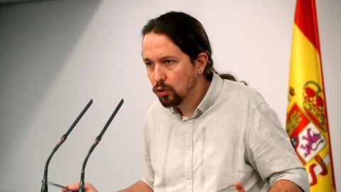 El l&iacute;der de Podemos, Pablo Iglesias