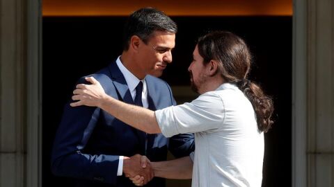 Pedro S&aacute;nchez y Pablo Iglesias