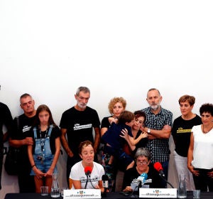 Familiares de los condenados en Alsasua Familiares de los condenados en Alsasua