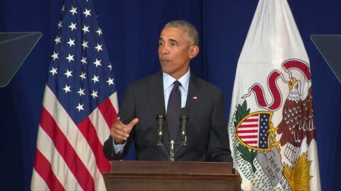Provocadora respuesta de Trump al discurso de Obama: "Lo vi pero me qued&eacute; dormido"