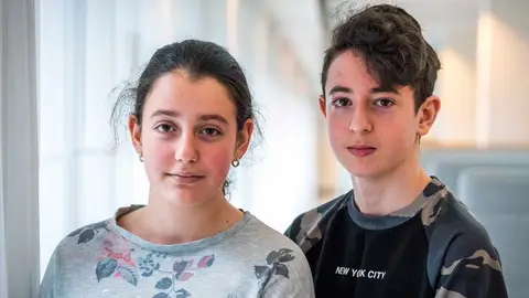 Los niños armenios que iban a ser expulsados de Holanda Los niños armenios que iban a ser expulsados de Holanda