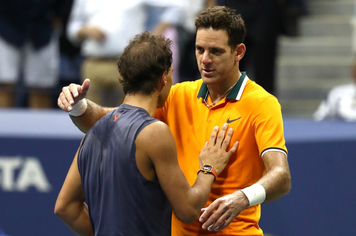 Del Potro: "Nadal es el mayor luchador que hay en el tenis" Del Potro: "Nadal es el mayor luchador que hay en el tenis"