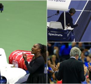 Serena Williams estalla contra el árbitro en el US Open Serena Williams estalla contra el árbitro en el US Open