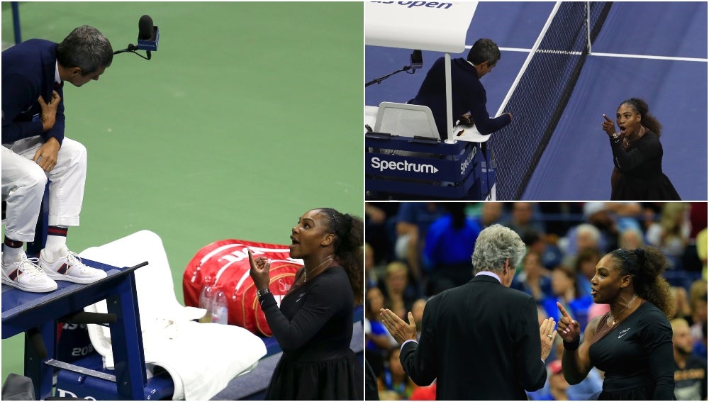 Así fue el duro encontronazo entre Serena Williams y el árbitro en la final del US Open: "Me lo haces por ser mujer" Así fue el duro encontronazo entre Serena Williams y el árbitro en la final del US Open: "Me lo haces por ser mujer"