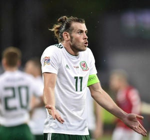 Gareth Bale, con Gales Gareth Bale, con Gales