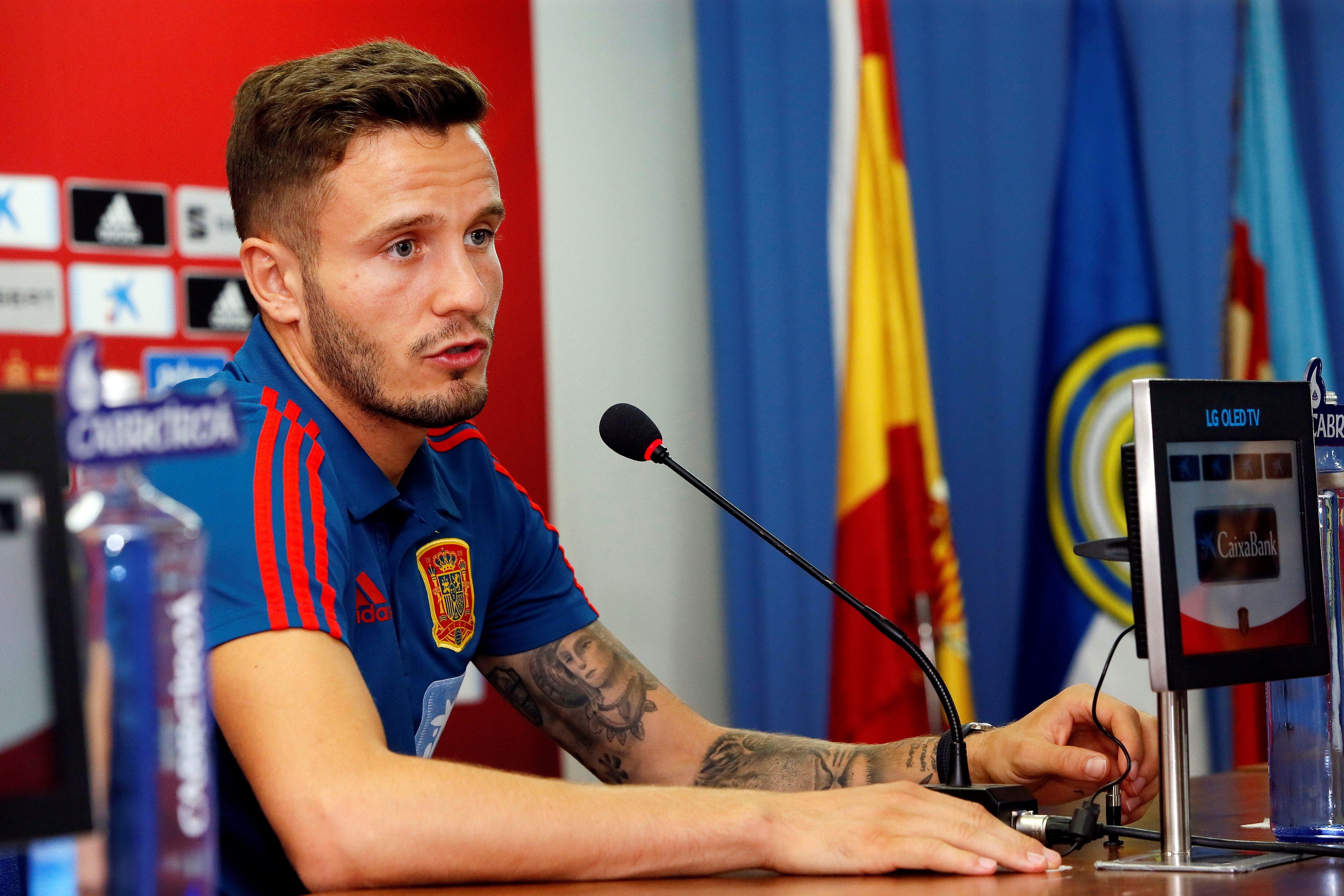 Saúl: "Le di muchas vueltas a lo de no jugar en el Mundial de Rusia" Saúl: "Le di muchas vueltas a lo de no jugar en el Mundial de Rusia"