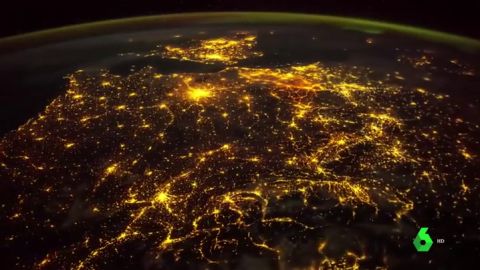 Contaminaci&oacute;n lum&iacute;nica en Espa&ntilde;a