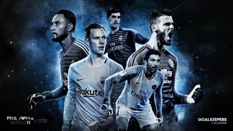 Los porteros candidatos al once del a&ntilde;o