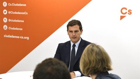 Albert Rivera, presidente de Ciudadanos