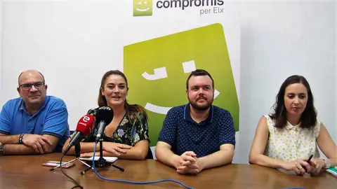 Concejales del Grupo Municipal de Compromís per Elx Concejales del Grupo Municipal de Compromís per Elx