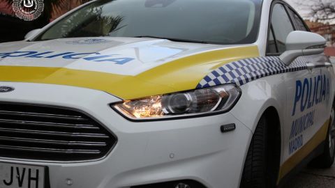 Coche de la Polic&iacute;a Municipal de Madrid