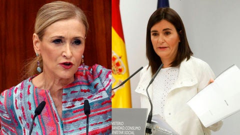 Cristina Cifuentes y Carmen Mont&oacute;n
