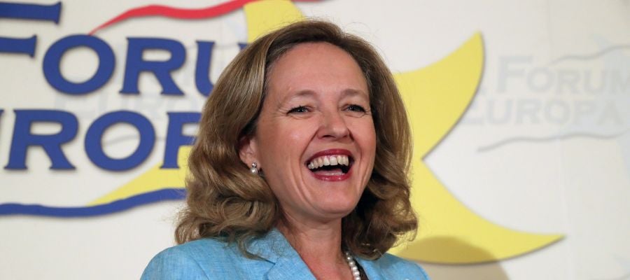 La ministra de Economía y Empresa, Nadia Calviño La ministra de Economía y Empresa, Nadia Calviño