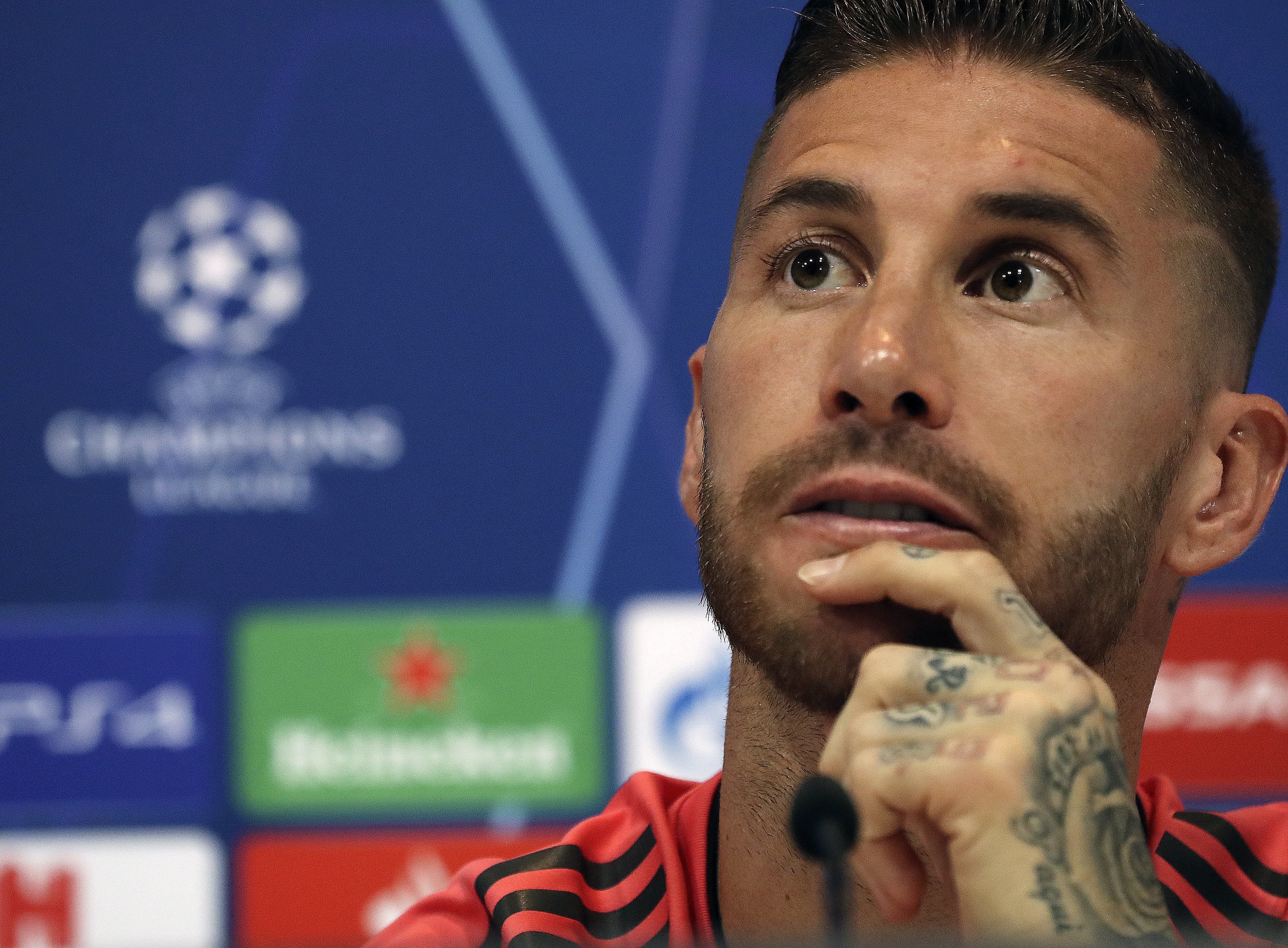 Sergio Ramos se cae de la lista de Champions en Moscú, en una convocatoria en la que están Vinicius, Valverde y Reguilón Sergio Ramos se cae de la lista de Champions en Moscú, en una convocatoria en la que están Vinicius, Valverde y Reguilón