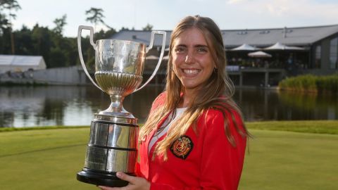 La golfista espa&ntilde;ola Celia Barqu&iacute;n