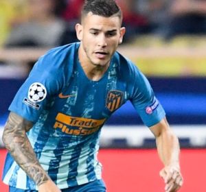 El defensa del Atlético, Lucas Hernández. El defensa del Atlético, Lucas Hernández.