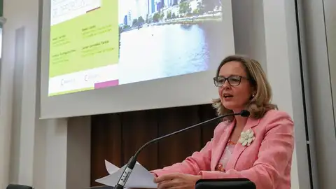 La ministra de Economía, Nadia Calviño La ministra de Economía, Nadia Calviño