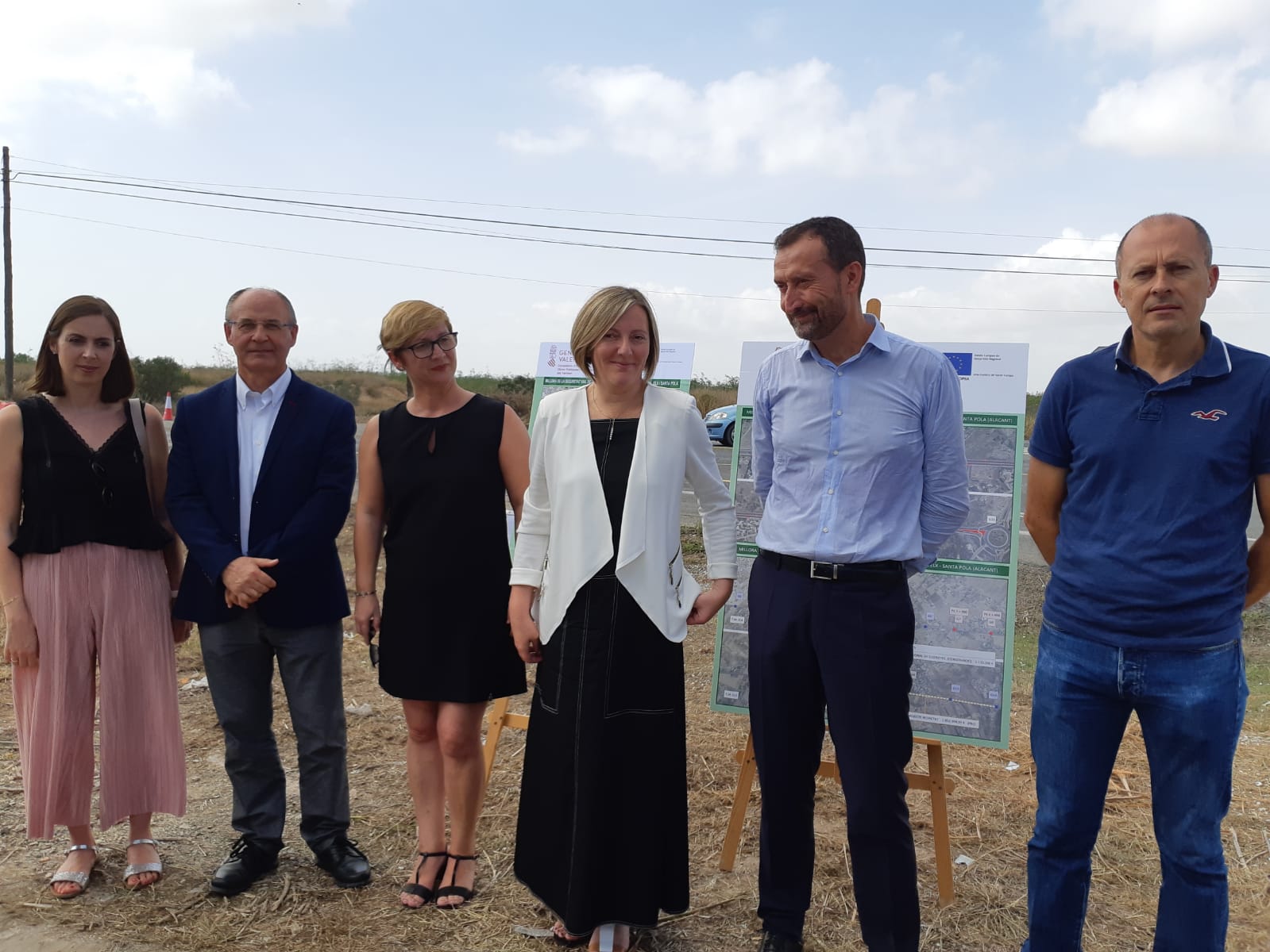 Arrancan los trabajos de desdoblamiento de la carretera Elche-Santa Pola Arrancan los trabajos de desdoblamiento de la carretera Elche-Santa Pola