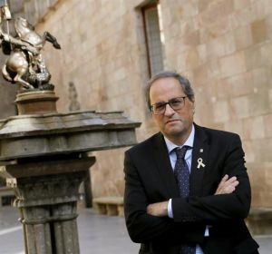 El presidente de la Generalitat, Quim Torra El presidente de la Generalitat, Quim Torra