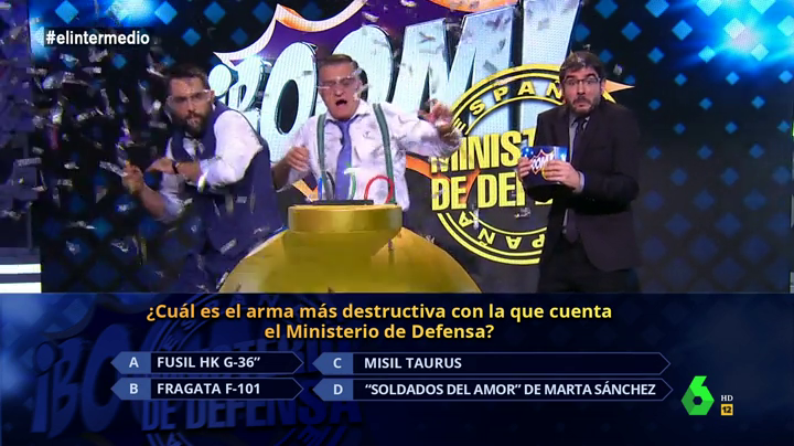 La tele con Monegal: Las sinergias entre ‘Boom’ y ‘El intermedio’ La tele con Monegal: Las sinergias entre ‘Boom’ y ‘El intermedio’