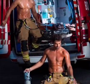 Imagen del calendario de bomberos de 2019 Imagen del calendario de bomberos de 2019