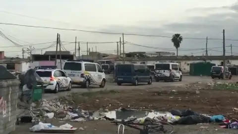 El Ayuntamiento de Palma retoma los derribos del poblado de Son Banya El Ayuntamiento de Palma retoma los derribos del poblado de Son Banya