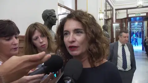 La ministra de Hacienda, María Jesús Montero La ministra de Hacienda, María Jesús Montero