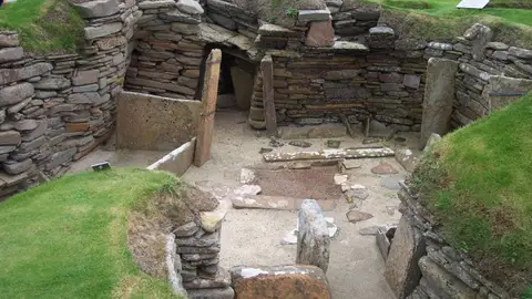 Skara Brae, en las Orcadas, es la población neolítica europea mejor conservada del norte de Europa Skara Brae, en las Orcadas, es la población neolítica europea mejor conservada del norte de Europa