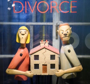 Escenificación de un divorcio Escenificación de un divorcio