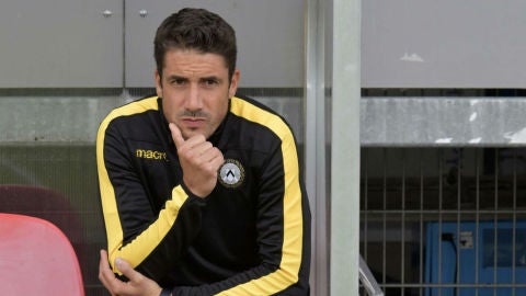 El entrenador del Udinese, Julio Vel&aacute;zquez. 