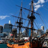 La réplica del Endeavour en Sidney, Australia