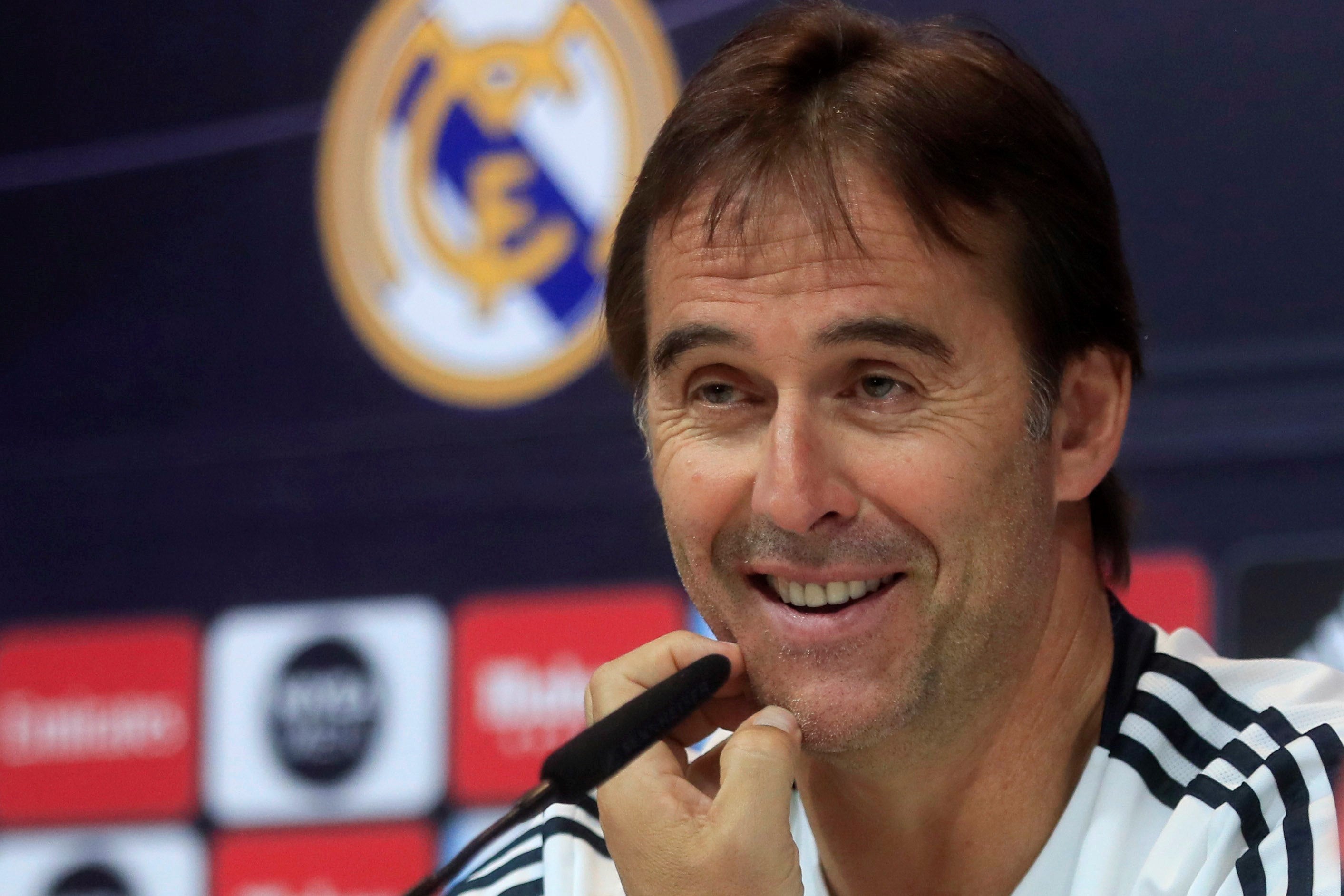 Lopetegui, sobre la rotación Keylor-Courtois: "Todo es más simple dentro de lo que se quiere ver fuera" Lopetegui, sobre la rotación Keylor-Courtois: "Todo es más simple dentro de lo que se quiere ver fuera"