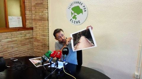 Fernando Dur&aacute;, portavoz adjunto de Ilicitanos por Elche