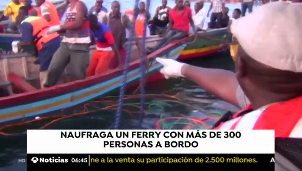 Al menos 94 muertos en el naufragio de un ferry con 00 personas en Tanzania