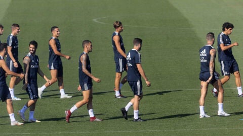 Entrenamiento del Real Madrid