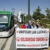 Trabajadores del metro en huelga Trabajadores del metro en huelga