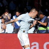 Iago Aspas celebra un gol Iago Aspas celebra un gol