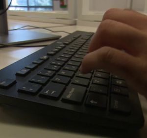 Imagen de un teclado de ordenador Imagen de un teclado de ordenador