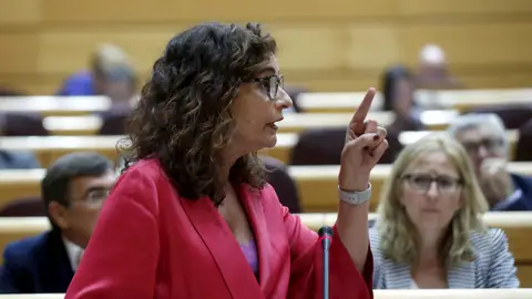 La ministra de Hacienda, María Jesús Montero La ministra de Hacienda, María Jesús Montero